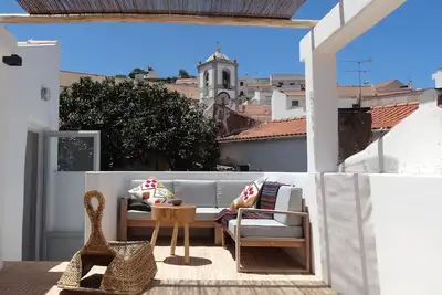 Image de Beautiful house with roof terrace in old town of Odeceixe