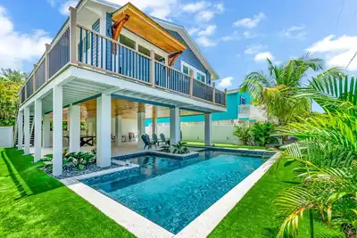 Image de Beach house with Pool, Spa, and Outdoor Games - Shore Thing
