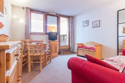 Image de Appartement fonctionnel au centre avec balcon à La Plagne
