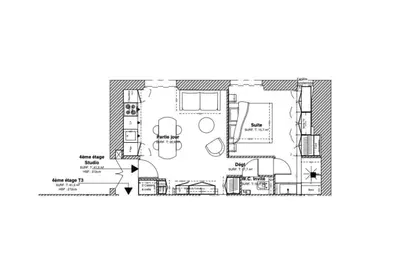 Image de luxury one bedroom apartment on Rue de Rivoli
