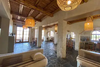 Image de Sustainable Family Farm House with Pets & Pond