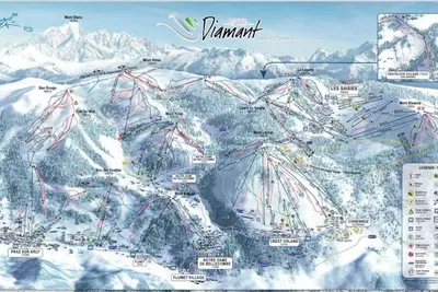 Image de 300m du centre station, 1er étage, balcon, parking, télévision, casier à ski, 28m², Praz sur Arly