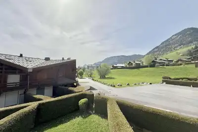Image de 1er étage, balcon, télévision, casier à ski, 31m², Praz sur Arly