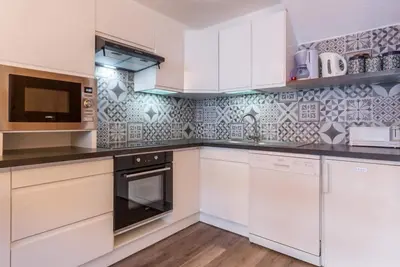 Image de 100m des commerces, 1er étage, vue pistes de ski, terrasse, télévision, 40m², La Plagne
