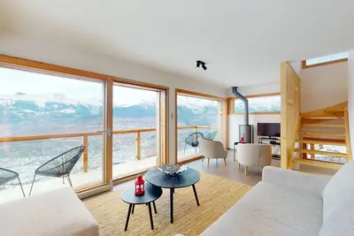 Teddy's View & Quiet chalet 6 pers