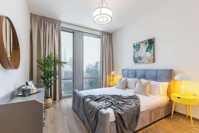 Image de Superb 1-Bedroom Apartment in Amna Tower – Stunning Views of Burj Khalifa & Business Bay