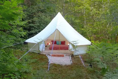 Image de Boho Bell Tent: Bliss In The Forest