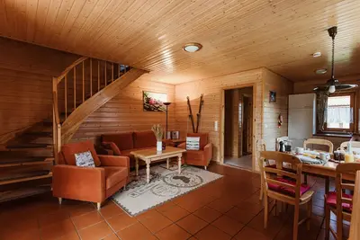 Image de Has-57 Log cabin, 4 pers. , 65sqm, Ht - Naturerlebnisdorf Blauvogel (5)