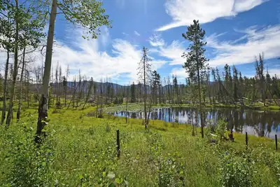 Image de Beautiful secluded setting  on one acre that borders Rmnp.