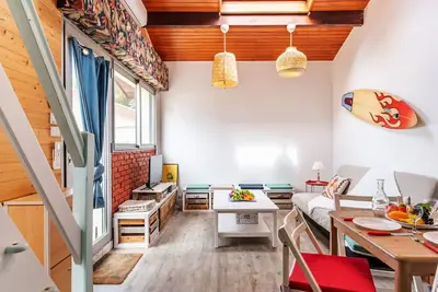 Image de Joli appartement pour 3 personnes avec Wifi, Tv, terrasse, animaux admis et parking