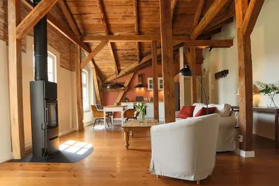 Image de Ferienwohnung Sonnenberg mit Balkon im Og - Storchenhof Blumenow