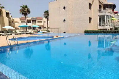 Image de Plage Tamariss 2, vue mer et piscine (accès à pieds à la plage)