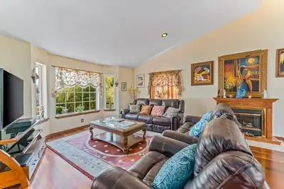 Image de Expansive Spanish-style home with two decks, grill, private W\/D, & fast WiFi