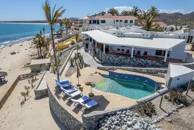 Casa Del Sol is a beachfront paradise! 6 bedroom 6 bath