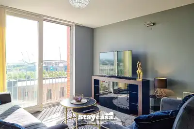 Image de Stylish 1-Bed Apartment with Parking