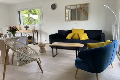 Image de Beautiful contemporary house 2 minutes from the beach