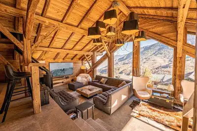 Image de Chalet Louisette Vue Mont Blanc, Bain nordique, Navette privée, Les Belleville.