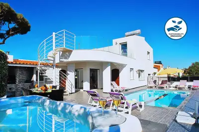 Image de Villa w/ heatable pool & Bbq in São Rafael