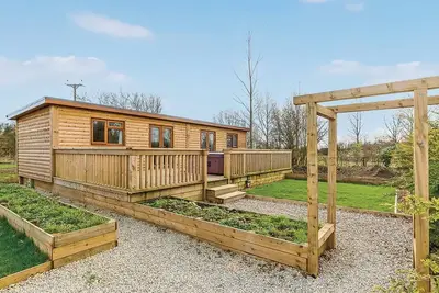 Image de Luxury lodge with two doubles, both with en suite shower.
