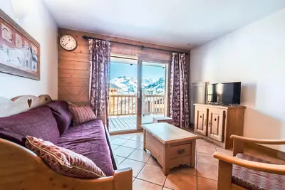 Image de Charmant appartement rénové à Tignes – Proche pistes, balcon, Wifi, parking inclus