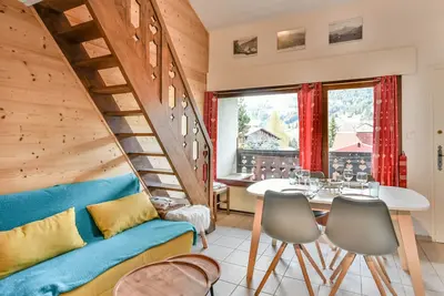 Image de Duplex cosy 4 pers. près des pistes - Les Gets, La Turche