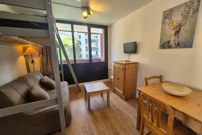 Image de Studio à Tignes Val Claret | 3 pers | Balcon | Ski aux pieds | Animaux acceptés