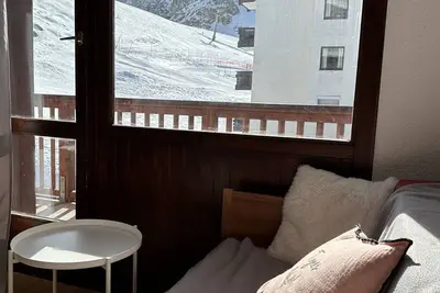 Image de Appartement skis aux pieds 2 pièces cabine avec balcon - Val Claret, Tignes