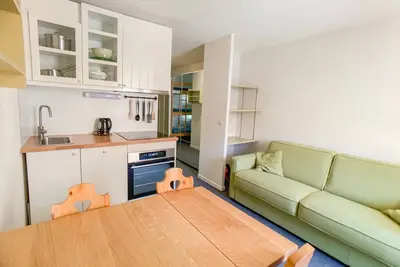 Image de Appartement lumineux avec balcon Skis aux pieds