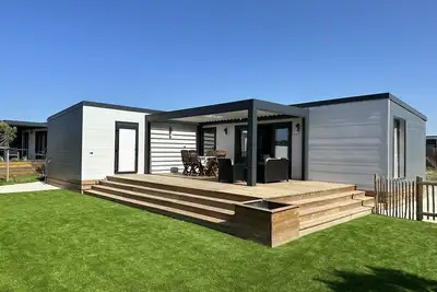Image de Chalet pour 6 dans une résidence avec piscine