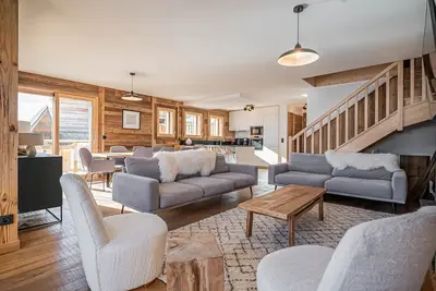 Image de Duplex Pen Men - Les Gets : proche du centre, jacuzzi, superbe vue