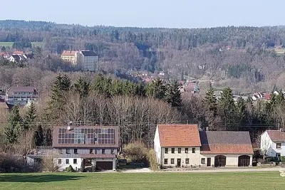 Image de Apartment with garden and castle view