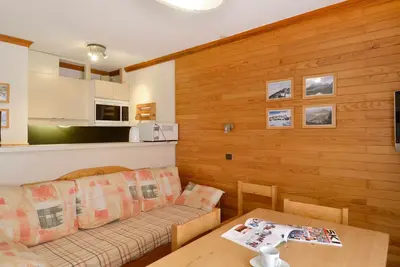 Image de Appartement fonctionnel 2 pièces, balcon, animaux admis, Belle Plagne