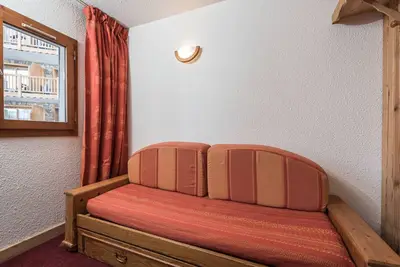 Image de Studio avec Balcon au Pied des Pistes et des Commerces à Tignes Val Claret