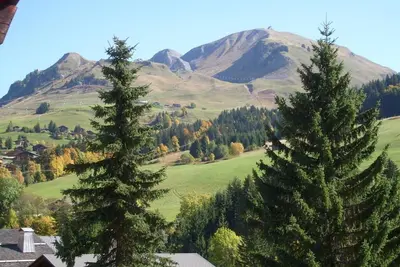 Image de Wifi, 2ème étage, vue montagne, balcon, parking, télévision, casier à ski, 103m², Le Grand Bornand