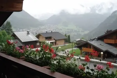 Image de Rez-de-chaussée, terrasse, parking, télévision, 60m², Châtel