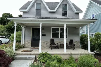 A magical house near downtown Charlevoix and streets away from Lake Michigan.