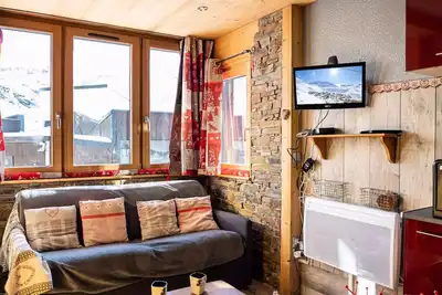 Image de Arcelle 102 - Ferienwohnung Val Thorens - 4 Personen - 2 Silber Flocons