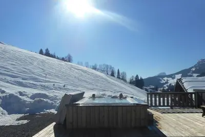 Image de Wifi, 2ème étage, vue montagne, terrasse, balcon, télévision, casier à ski, 156m², Le Grand Bornand