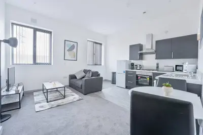 Image de Cosy & Bright 1 Bedroom Budget Apartment in Dudley