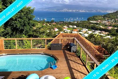 Image de F3 Famille ou Amis – Piscine, Vue Mer & Calme – Anse à l’Âne (Trois-Îlets)