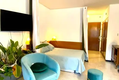 Image de Studio With Loggia A Few Meters From The Town Center And The Thermal Center