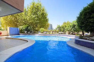 Image de Agréable appartement pour 4 personnes avec piscine, climatisation, Wifi, Tv et terrasse