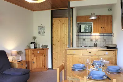 Image de Studio Vars Les Claux, balcon, parking, 200m des pistes