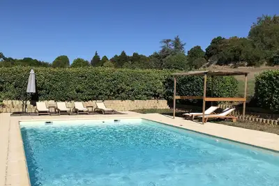 Image de Gite dans ancien moulin avec piscine Ă usage privatif