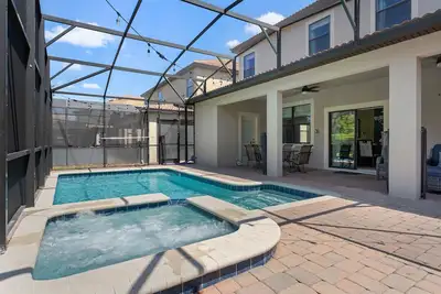 Image de Aquatic Oasis 6br Resort Pool Home Near Disney and Orlando Attractions.