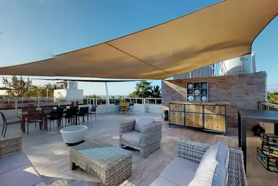 Penthouse avec vue mer - Terrasse privée sur le toit
