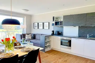 Image de Vacation apartment Hg01 Cuxhaven-Sahlenburg - stylish apartment with sauna & balcony