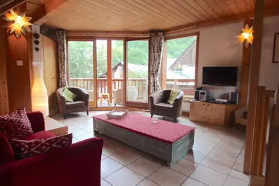 Image de Chalet 4 pièces 8 pers. avec balcon, terrasse et parking