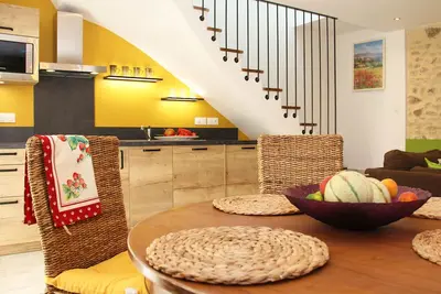 Image de Charmant gîte climatisé avec deux chambres en bordure de village