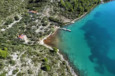 Image de Maison de pêcheur près de la mer Baie Dragnjevica - Telascica, Dugi otok (K-19966)
